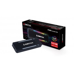 SSD portabil Biostar P500, 512 GB, USB 3.2, RGB LED
